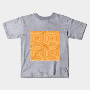 Tangerine Minimalism Kids T-Shirt